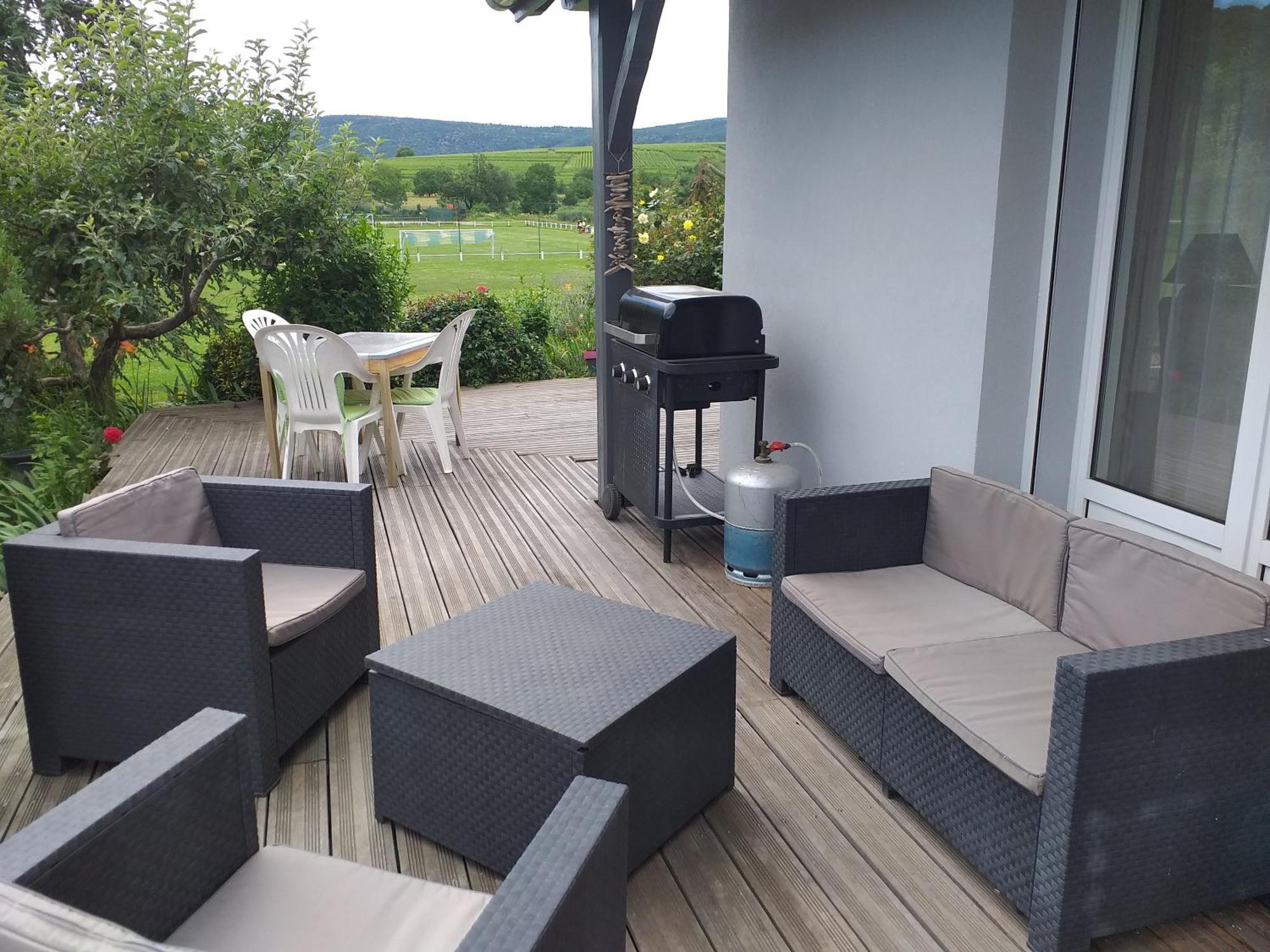 Chez Le Vigneron Appartement Westhalten Buitenkant foto
