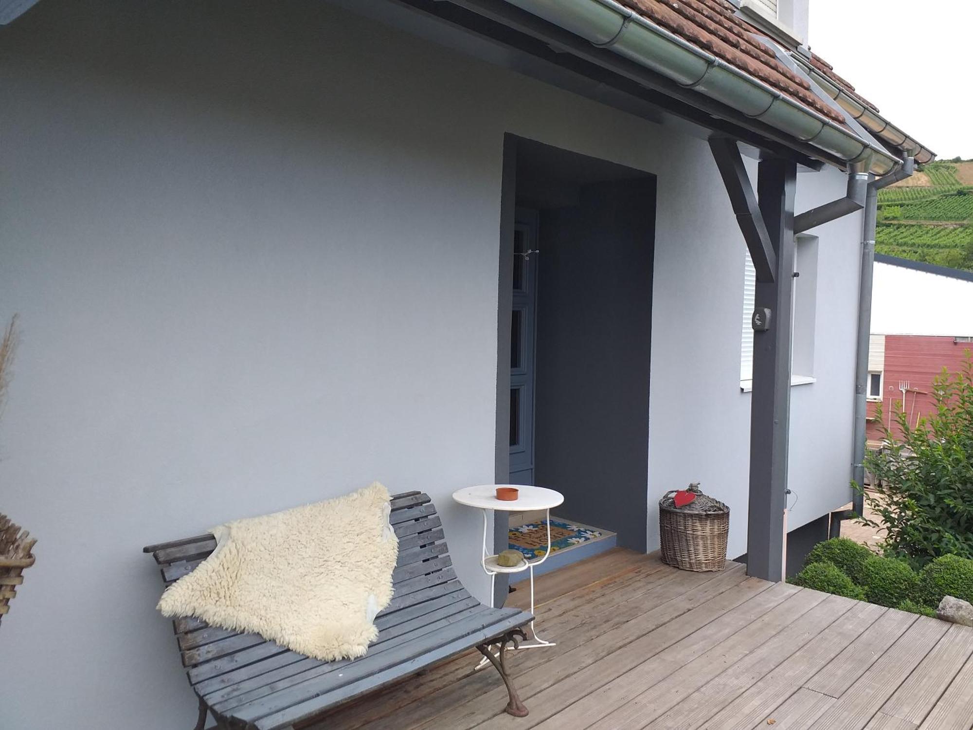 Chez Le Vigneron Appartement Westhalten Buitenkant foto